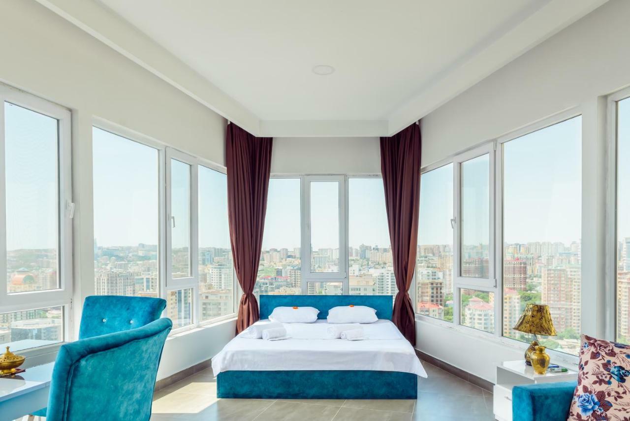 Апарт отель Panorama Baku - 22 Floor Экстерьер фото